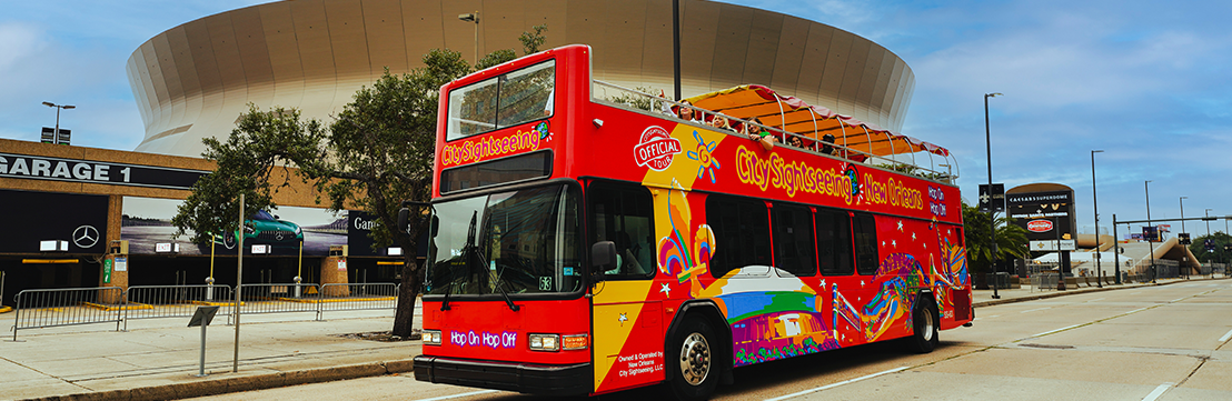 City Sightseeing New Orleans Header